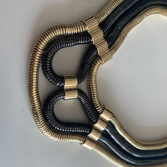 Bcbg Maxazria two tone necklace - Picture 4 of 4